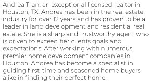 Andrea Tran-Realtor